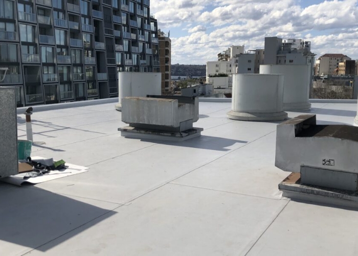 Waterproofing Membrane with Fleece Backing by Projex Group