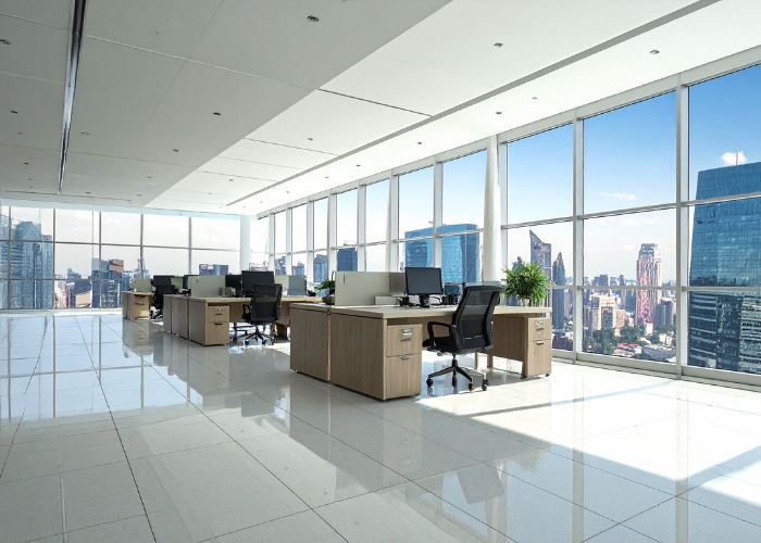 Dual Blinds for Offices by Shadewell