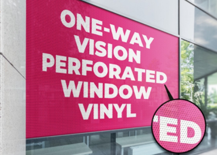 One Way Vision Film for Windows by SAS Signage