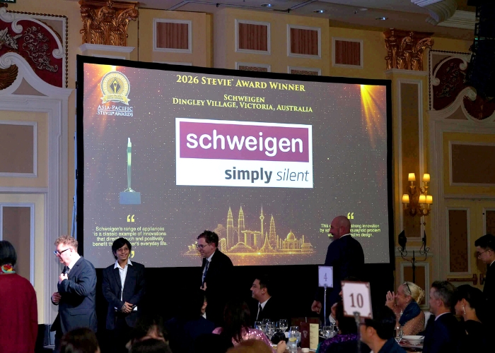 Schweigen Wins Gold at the 2026 Asia-Pacific Stevie&reg; Awards