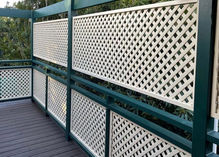 Diamond Pattern Lattice Screens by Superior Screens