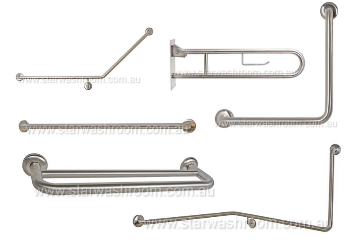 Stainless Steel Grab Rail Supplier NSW by Star Washroom Accessories