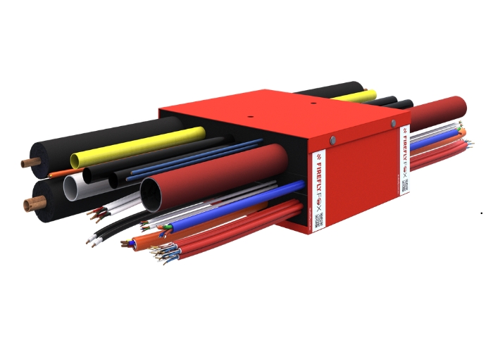 Fire-Stopping Multi-Service Penetrations by FIREFLY