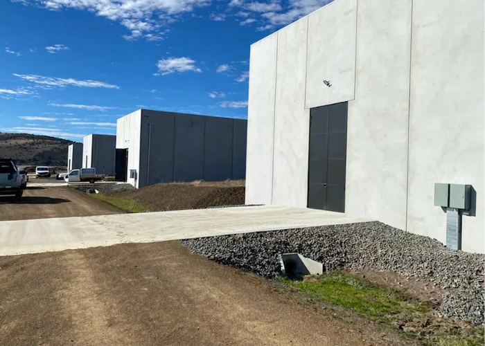 Steel Security Door for Distilleries by Technical Protection Systems