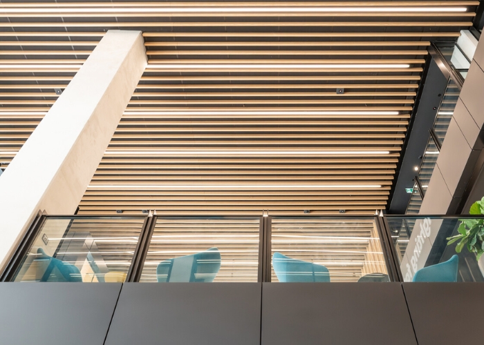 Aluminium Battens for Ceilings by Vulcan Ullrich Aluminium