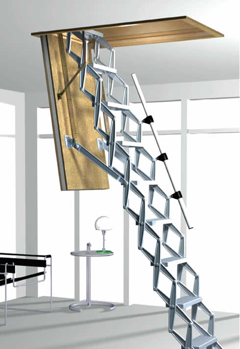 Move Up In The World With Columbus Access Ladders The Attic Group
