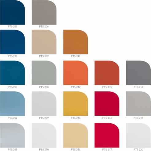 Bluescope Color Chart