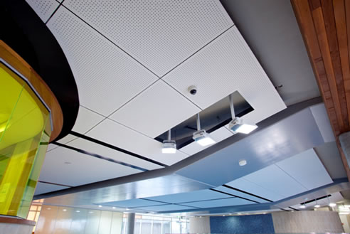 acoustic ceiling panels