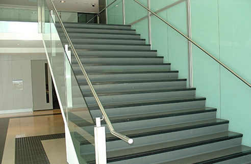 steel stairs