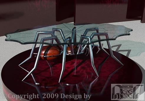 spider coffee table