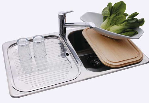 stainless steel sink