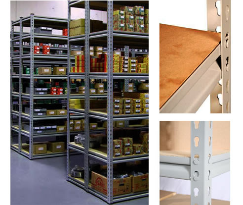 bolt free long span shelving