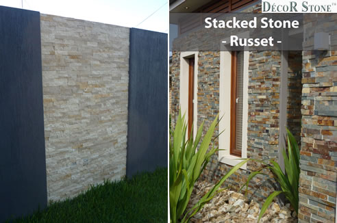 natural stacked stone cladding