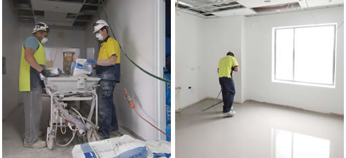 all seal contractors installing mastertop floor