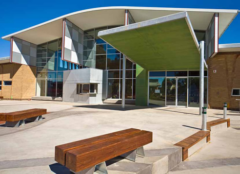 charles sturt thurgoona learning commons building