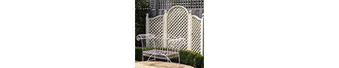 treated pine lattice