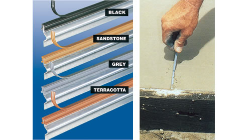 concrete control joint system