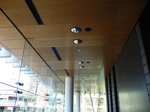 acoustic ceiling panelling