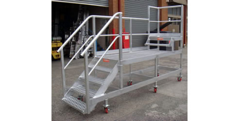 mobile platform ladder