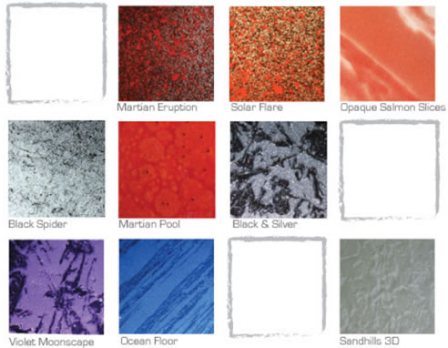 metglaze 3d glass finishes