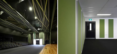 custom designed acoustic panels
