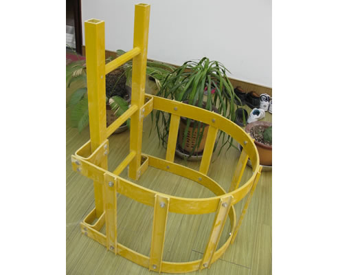 safety cage ladder