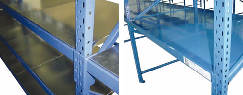 steel shelving