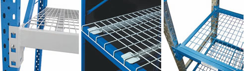 wiremesh shelves