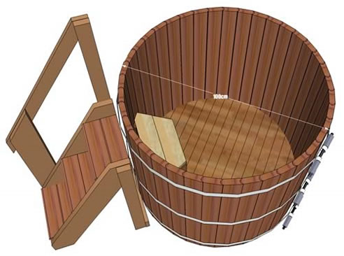 cedar plunge tub