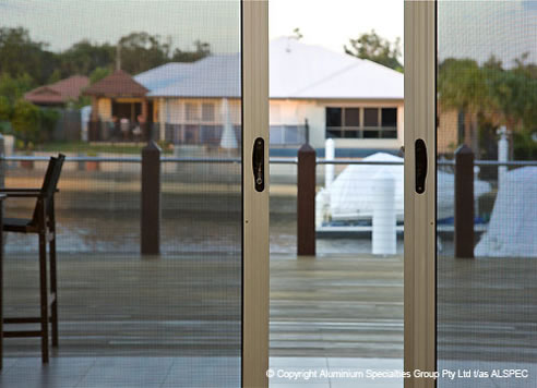 security screen sliding door