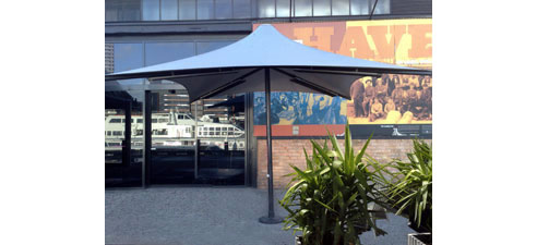 permanent shade umbrella