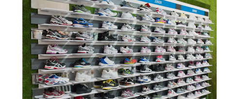 retail shoe display rack