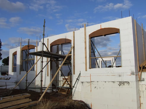 insulbrick icf arches