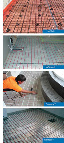 floor heating options