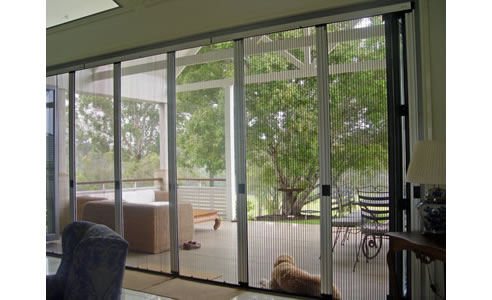 retractable insect screen