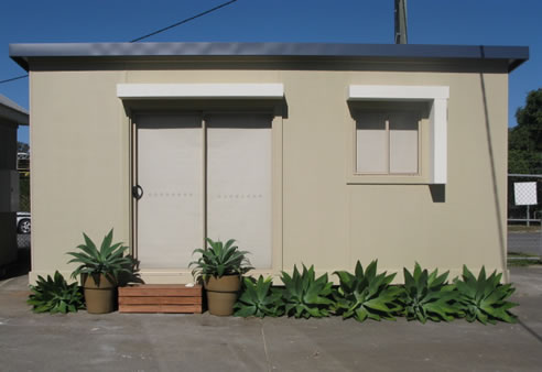 cabin made with structural insulated panels