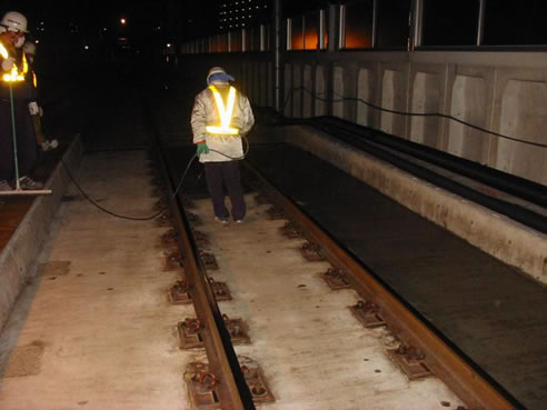 rail bridge deck waterproofing