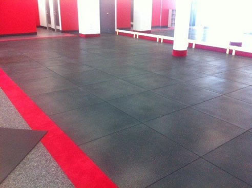 extra thick gym tiles