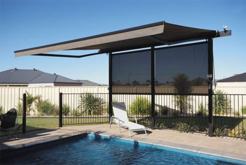 pool awning fabric