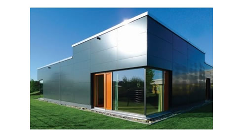aluminium composite building facade
