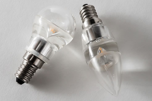 br250 fancy round bulb and br220 candle bulb