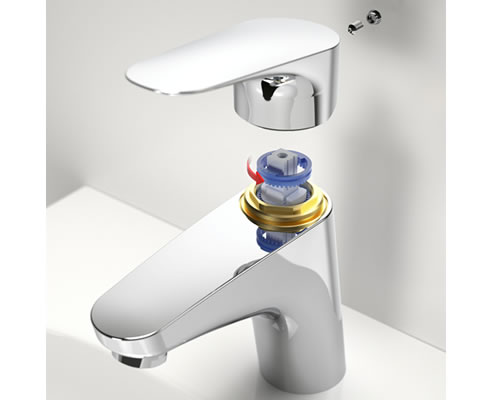 anti-scald mixer tap