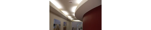 curved plaster board