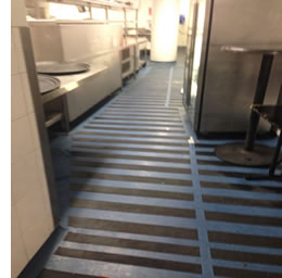 kitchen anti-slip strip flooring