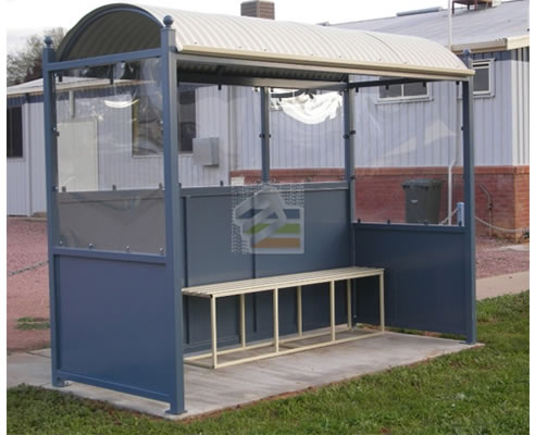 bus shelter barg aluminium