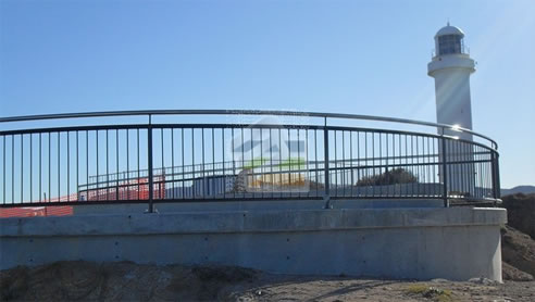 coastal steel balustrading