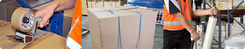packaging tape straps