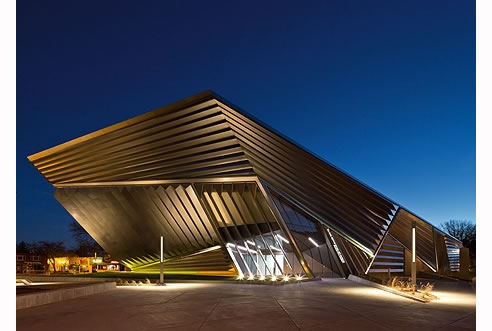 exterior lighting for broad art museum michigan