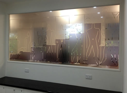 decorative privacy window film