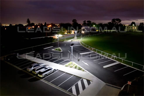 solar carpark lights